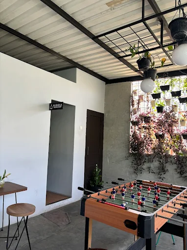 Free private parking space